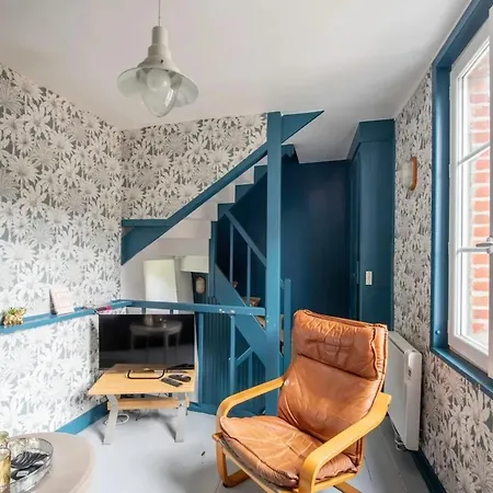 Charmant Appartement A Etretat, 30 M² Avec Cuisine Equipee Apartament Étretat